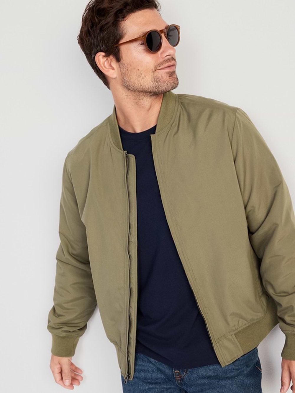 Old Navy Water-Resistant Zip Bomber Jacket